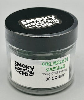 CBG Capsules - Smoky Mountain CBD