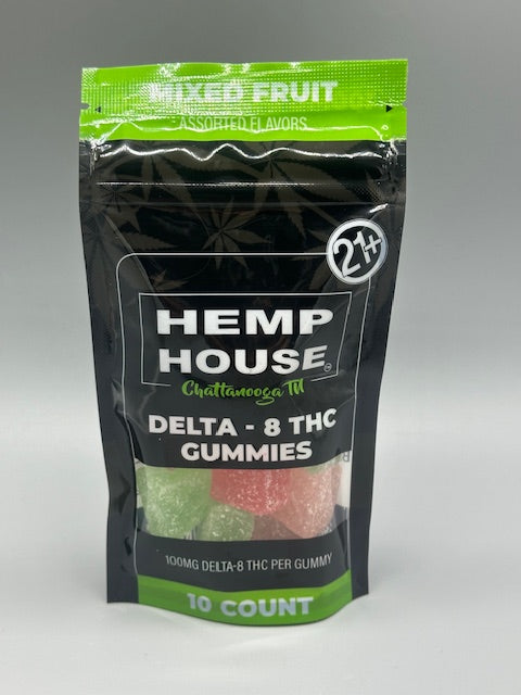D8 100 mg Gummies - Hemp House