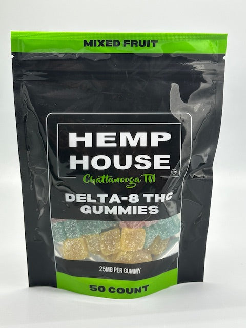 D8 25 mg Gummies - Hemp House