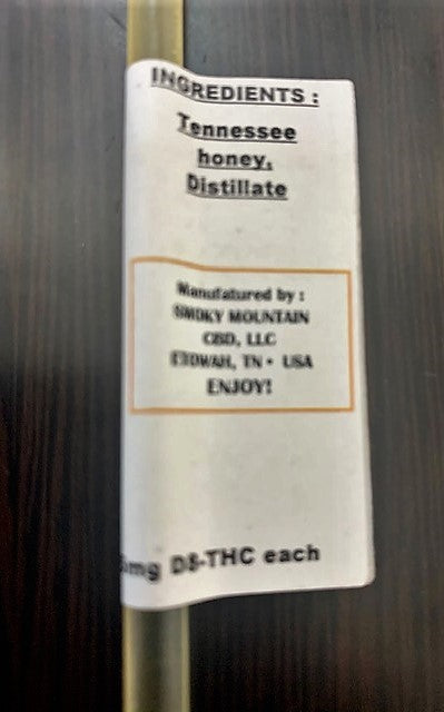 D8 Honey Stick - Smoky Mountain CBD