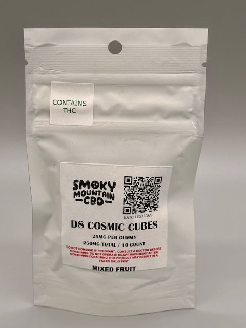 D8 Cosmic Cube Gummies - Smoky Mountain CBD