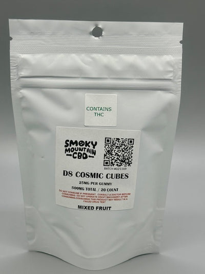 D8 Cosmic Cube Gummies - Smoky Mountain CBD