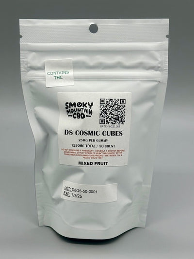 D8 Cosmic Cube Gummies - Smoky Mountain CBD