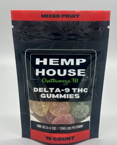 D9/CBD 10 mg Gummies - Hemp House