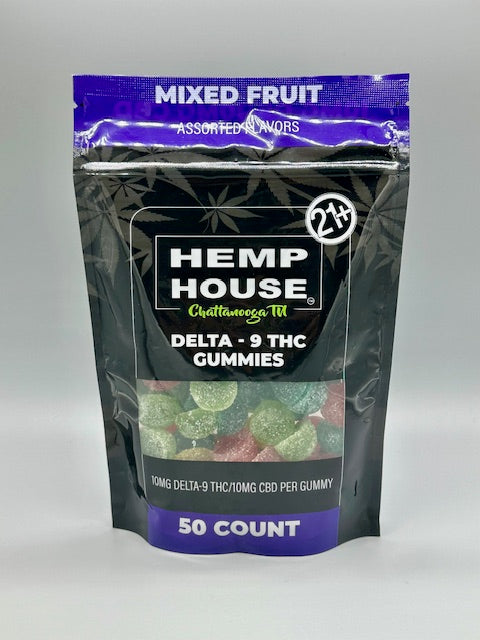 D9/CBD 10 mg Gummies - Hemp House