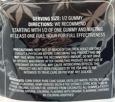 D9 20 mg Gummies - Hemp House