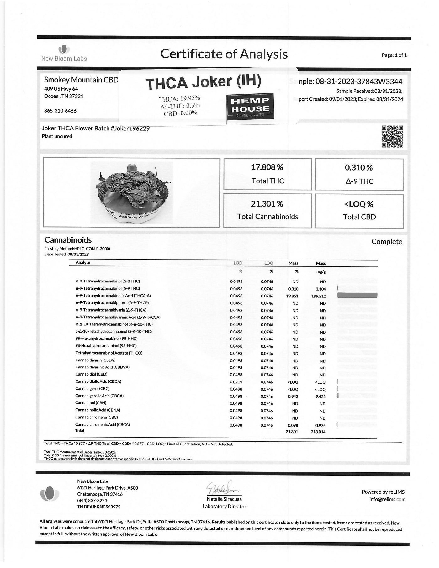 THCA Joker (IH) - Flower