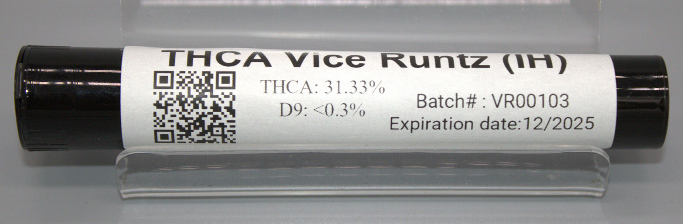 THCA Vice Runtz Pre-Roll (IH) - Hemp House