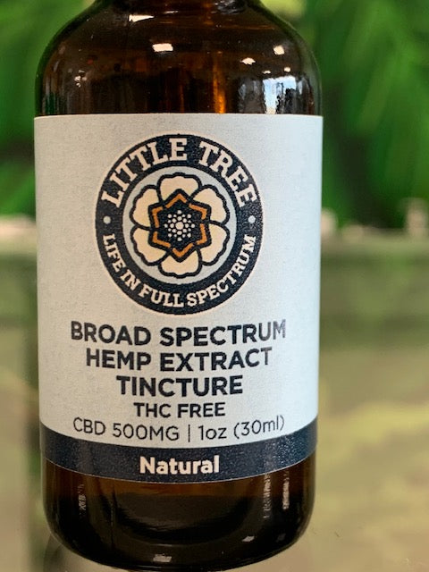 CBD Broad Spectrum Tincture - Little Tree Labs