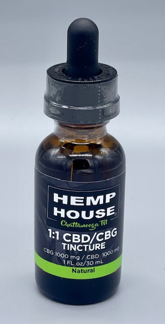 CBD/CBG Tincture - Hemp House