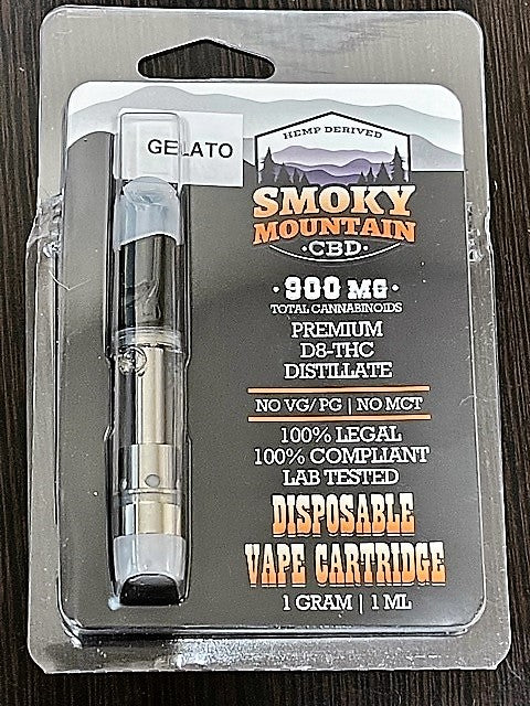 D8 Vape Cartridges - Smoky Mountain CBD