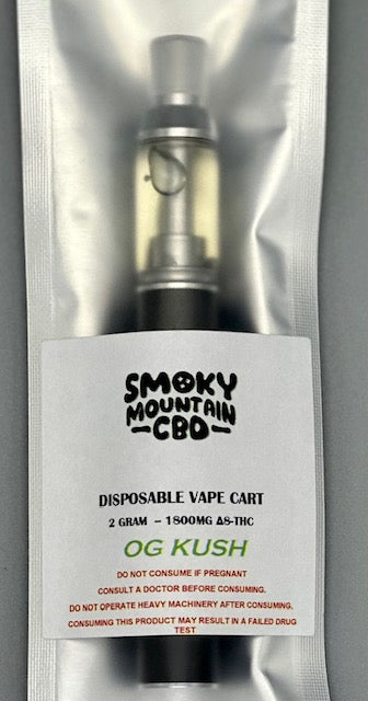 D8 Disposable Vape Pen - Smoky Mountain CBD