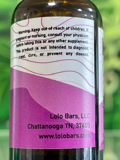 D8 1000 mg Tincture - LoLo Bars