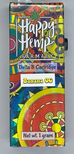 D8 Vape Cartridge - Happy Hemp Farmacy