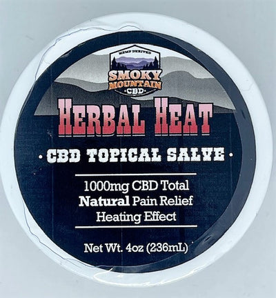 *CBD Herbal Heat Salve - Smoky Mountain CBD