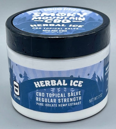 CBD Herbal Ice Salve - Smoky Mountain CBD