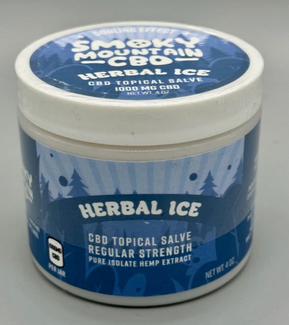 CBD Herbal Ice Salve - Smoky Mountain CBD