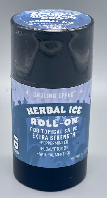 CBD Herbal Ice Roll-On - Smoky Mountain CBD