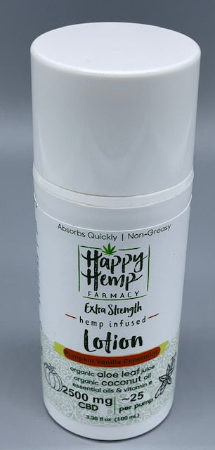CBD Extra Strength Lotion - Happy Hemp Farmacy