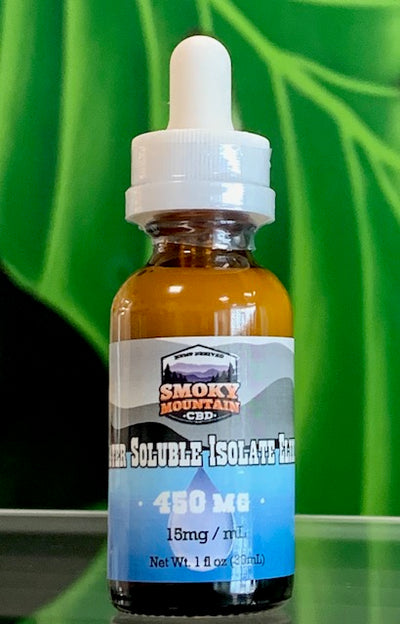 Water Soluble Isolate Tincture - Smoky Mountain CBD
